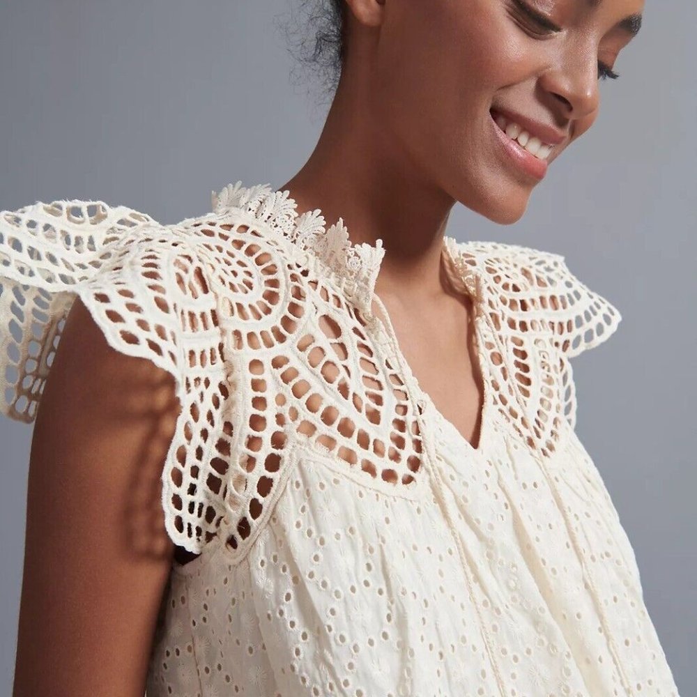 Eyelet Lace Blouse